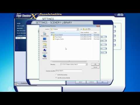 comment installer scene fsx