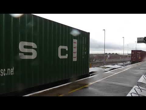 Freightliner Class 66 no: 66532 @ Eastleigh {494K} 06/03/2019.