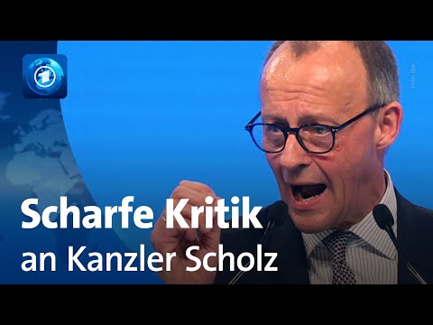 Friedrich Merz wirft Olaf Scholz Respektlosigkeit vor