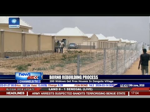 200 Widows Get Free Houses In Dangote Village