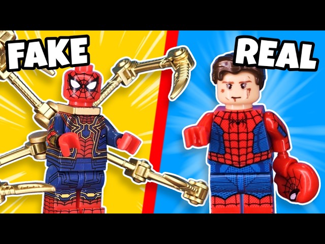 I Tested FAKE LEGO Spider-Man Minifigures...