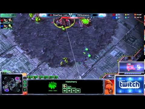 SC2 Life vs Leenock ZvZ Game 2 IPL 5 Winners Round 3 Starcraft 2 Tournaments