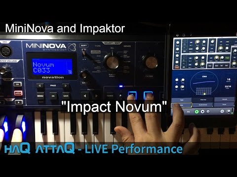Impact Novum │ MiniNova and Impaktor - Live performance