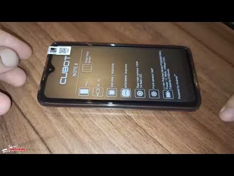 CUBOT Note 8 Unboxing