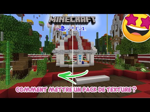 HOW TO INSTALL A TEXTURE PACK ON MINECRAFT PS4 IN 1.16?