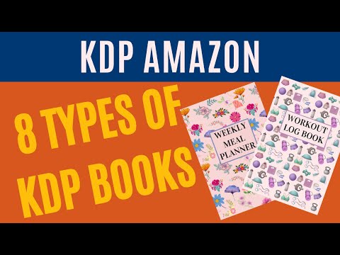 8 Types of KDP No & Low Content Books for Self...