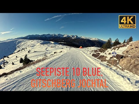 ⛷️ Seepiste 10 BLUE, Gitschberg Jochtal - Rio Pusteria 4K