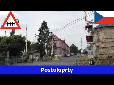 Železniční přejezd Postoloprty - 14.8.2020