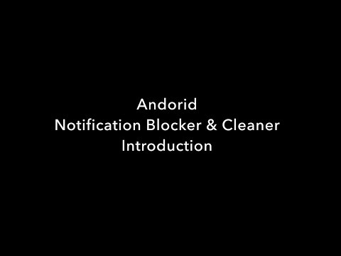 Notification Blocker & Cleaner Video
