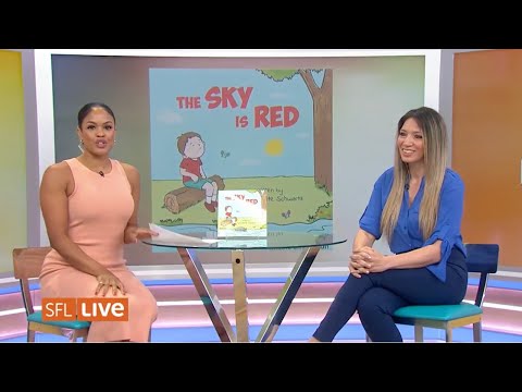 Tyra Juliette NBC 6 News Interview - The Sky Is Red: A Children's Book to Encourage Self-Trust!