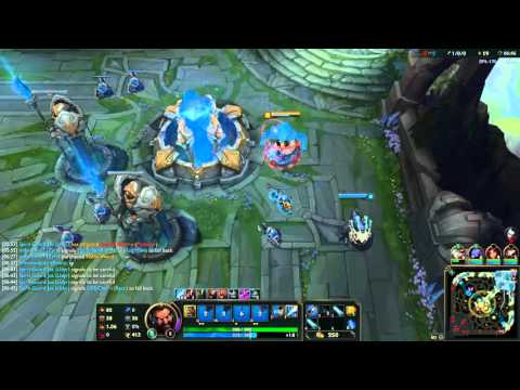 League Of Legends ft Udyr On Jungle S6 (vs Elise)