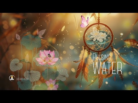 BEAUTIFUL ETERNAL💎432Hz WATER Koshi Wind Chimes Meditation & Crystal Waves & Singing Bowls 🧘