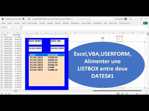 Excel,VBA,USERFORM,Alimenter une LISTBOX entre deux DATES#2