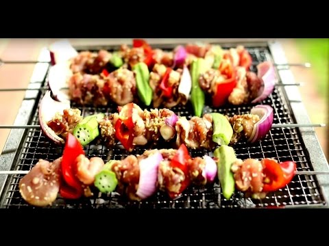 Vietnamese Grilled Pork BBQ Recipe _ Thịt Xiên Nướng