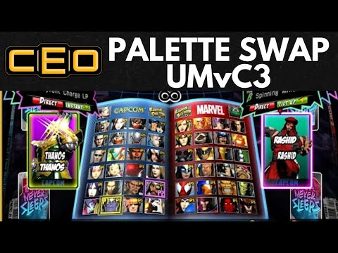 1st ever In-Person Palette Swap UMvC3 Tournament CEO 2022 Ultimate Marvel vs Capcom 3