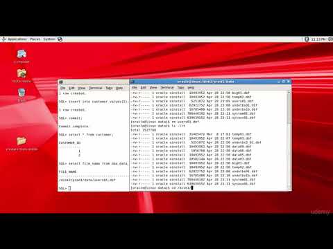 103 Oracle DBA Complete Tutorial - Recover a non-system datafile from media failure