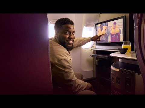 A safety video coming from the Hart | Promo | Qatar Airways