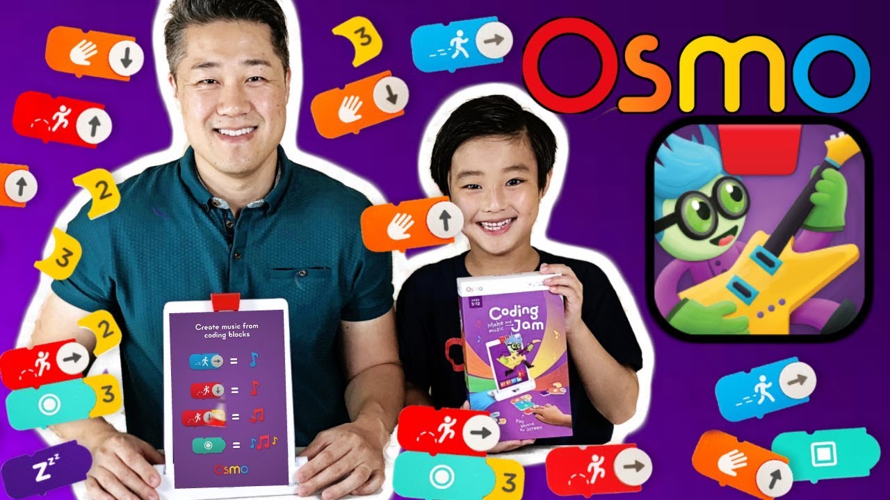 Opening & Playing OSMO Coding Jam Game GIVEAWAY
