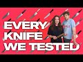 Chef's knife speed review: the best and worst chef's knives we tested in 2023