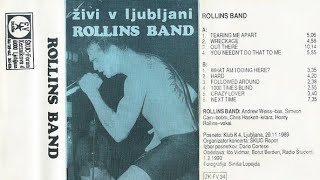 rollins band – živi v ljubljani (1990)