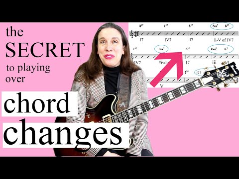 A Simple Way To Play Over Any Chord Changes ( 3 Steps )