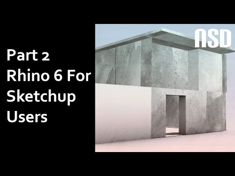 Rhino 6 for SketchUp enthusiasts
