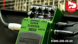 Video thumbnail for Гитарный эффект BEHRINGER SF400 SUPER FLANGER by PopMusicRu