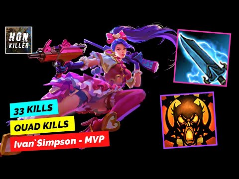 HoN Master Of Arms NULLFIRE BLADE with SYMBOL OF RAGE - MVP