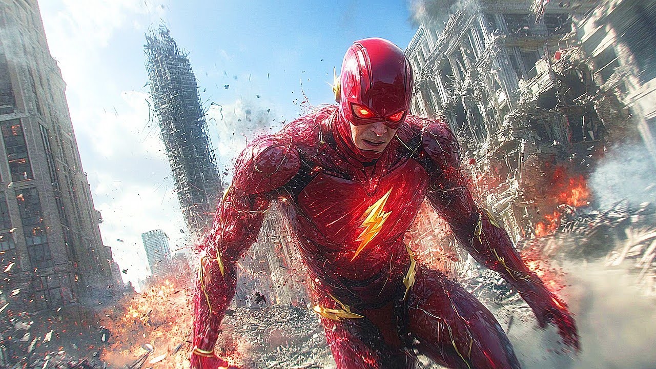 FLASH atingiu uma VELOCIDADE tão ALTA que gerou uma FALHA no TEMPO criando uma realidade SEM HERÓIS