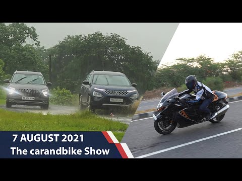 The carandbike Show - Episode 894 | Hyundai Alcazar vs Tata Safari Review | Suzuki Hayabusa Review