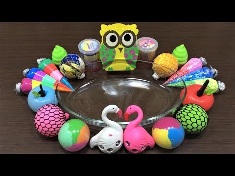 Video Thumbnail: MIXING RANDOM THINGS INTO STORE BOUGHT SLIME ! RELAXING SLIME WITH BALLOONS