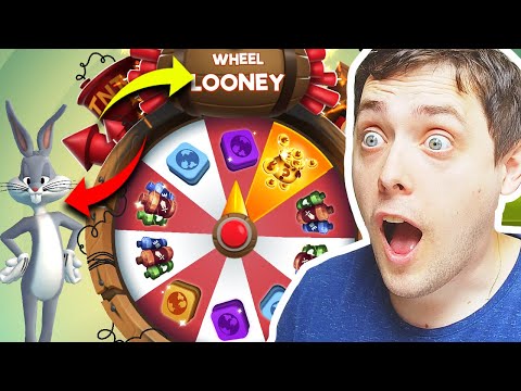 165 SPINS LOONEY WHEEL - Looney Tunes World of Mayhem Game Gameplay