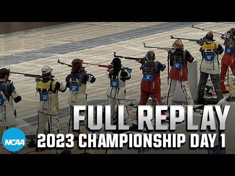 2023 NCAA rifle championship: Day one full replay