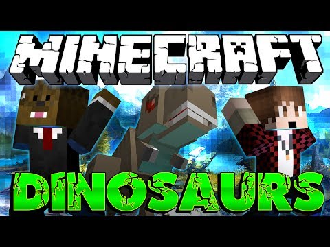 JeromeASF - Minecraft Dinosaurs Modded Adventure w/ Mitch #14 DINO DIVING BOARD! | JeromeASF