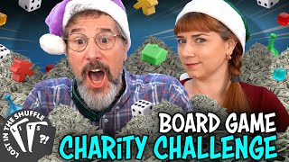 Wacky Challenges for Board Game Charities - Lost In The Shuffle