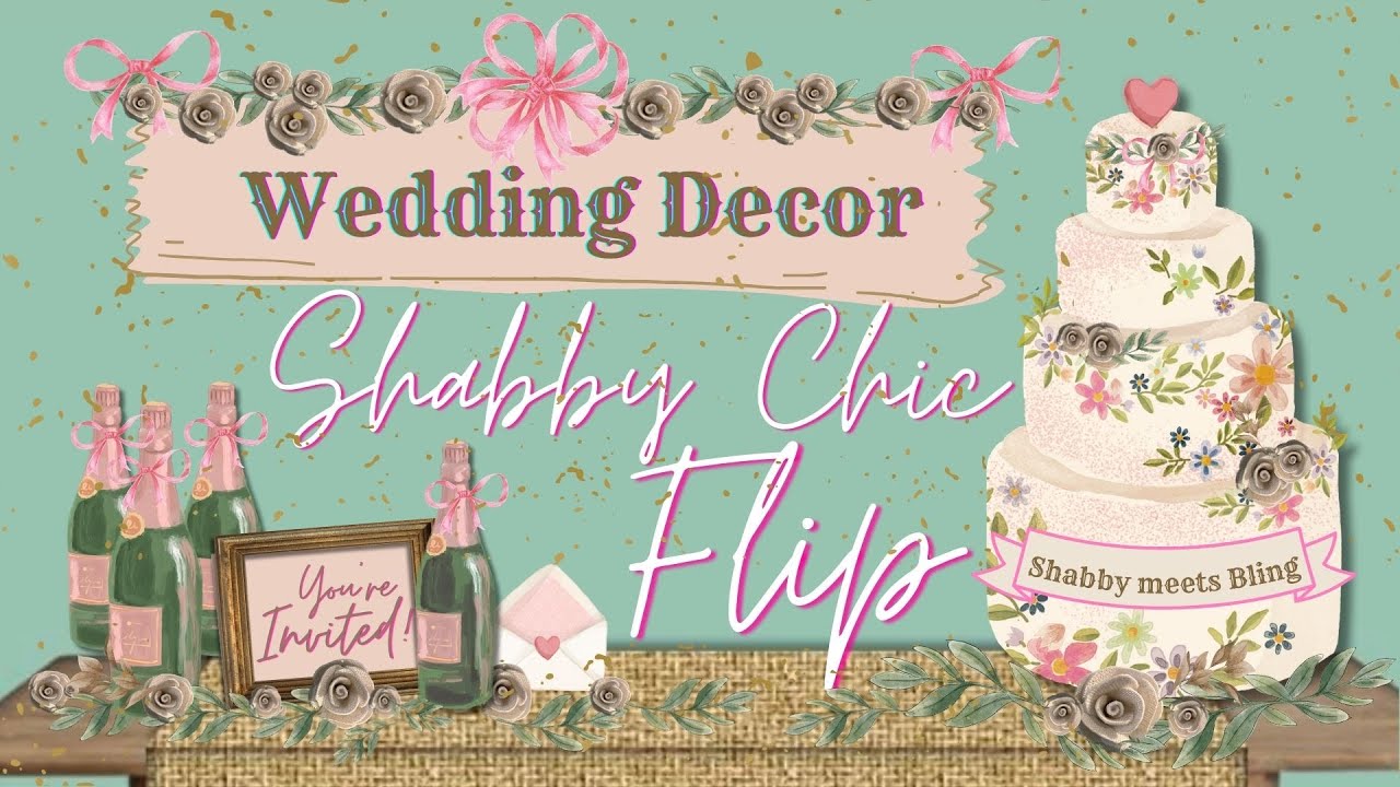 Shabby Chic Wedding Décor / Thrift Flip Road Trip / Thrifted Items  & Burlap Become Bridal Bouquet