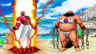 Download lagu [KOF Mugen] Yashiro Nanakase Team vs Chang Koehan Team mp3