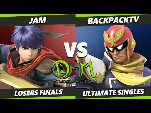 DAT MM 362 LOSERS FINALS - BackpackTV (Captain Falcon) Vs. JAM (Ike) Smash Ultimate - SSBU