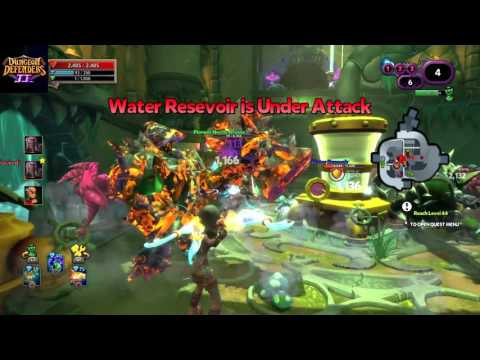 Dungeon Defenders II Onslaught Level 6 und 7 (Huntress)