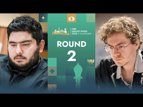 🇮🇷 Parham Maghsoodloo vs David Anton Guijarro 🇪🇸 | FIDE Grand Swiss 2025 | Round 2 | Board 6