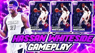 NEW AMETHYST HASSAN WHITESIDE GAMEPLAY! HE IS A PURE DEFENSIVE GOD! NBA 2K19 MYTEAM