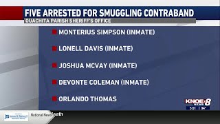 Multiple arrests made in contraband investigation at Ouachita Correctional Center