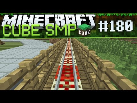 Minecraft Cube SMP: Roller Coaster! - Ep 180