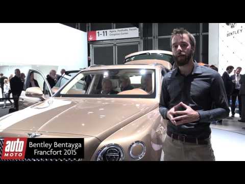 Bentley Bentayga : un beau B.B à Francfort
