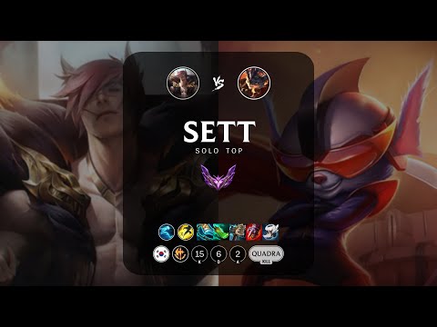 Sett Top vs Rumble - KR Master Patch 13.18