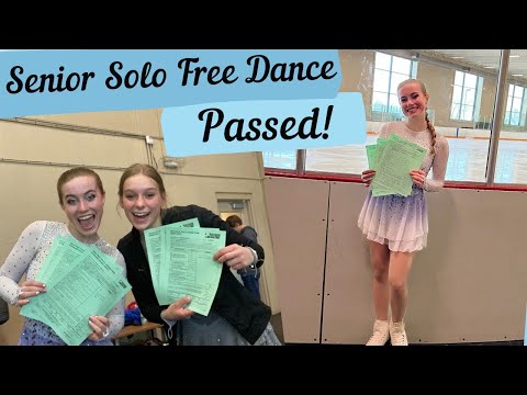 Senior Solo Free Dance... Passed!