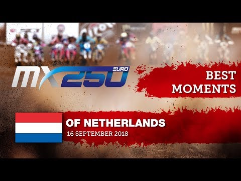 EMX250 Race1 Best Moments - Round of The Netherlands 2018 #motocross