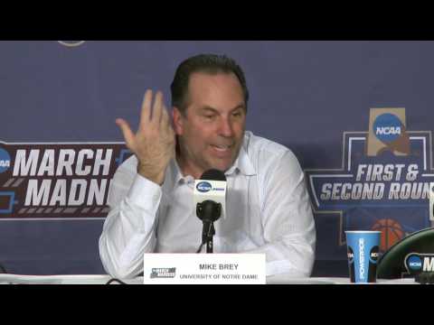 News Conference: Notre Dame First Round Postgame