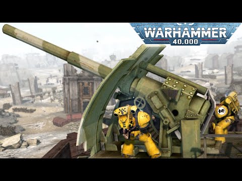 ULTIMATE MOD WARHAMMER 40K: Imperial Fists vs Chaos Invasion - Men of War: Assault Squad 2