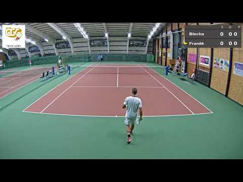 Michal Franěk vs  Adam Blecha   Halové MČR   TK Slavia Plzeň   9 1 2017  muži
